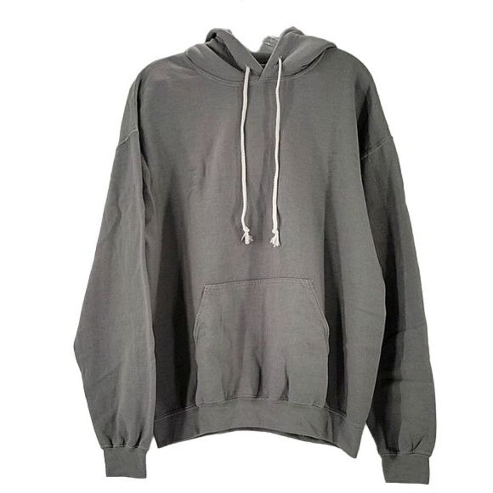 Men's Paperbacks Gray Hoodie Sweatshirt Size L